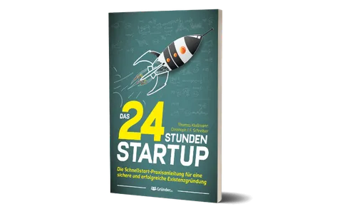 Buchcover: 24 Stunden Startup